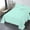 Aqua Blue, variant on DNG Creations 4 Piece Pom Pom Sheet Set 100% Egyptian Cotton, White Pom-Pom Fringe Solid Pattern 8 Inch Deep Pocket ( Solid Black - Olympic Queen )