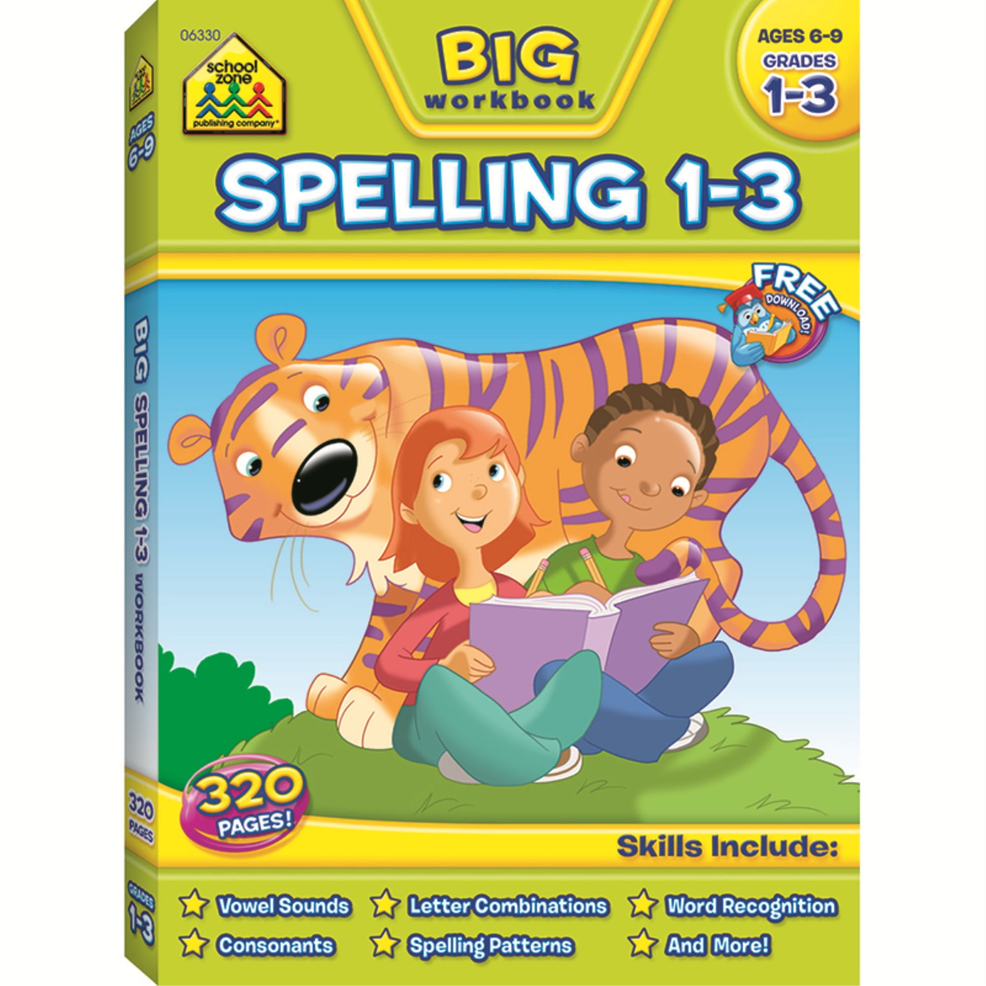 BIG Spelling Grades 1-3 Workbook