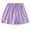 Purple, variant on Povozer Toddler Girl Shorts Ruffled Shiny Shorts for Kids Workout Athletic Dance(Mint Green,4Y)