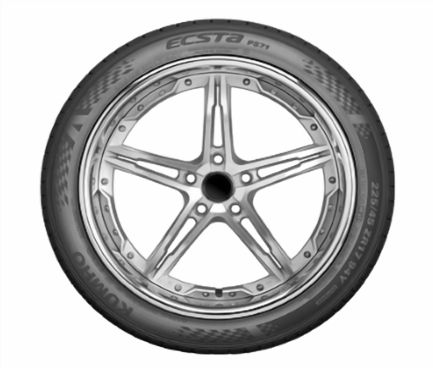 Kumho Ecsta PS71 tire 255/40R19XL 100Y summer sports car tire