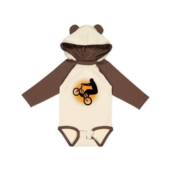 Inktastic Biking Cyclist Extreme Sports Boys Long Sleeve Baby Bodysuit