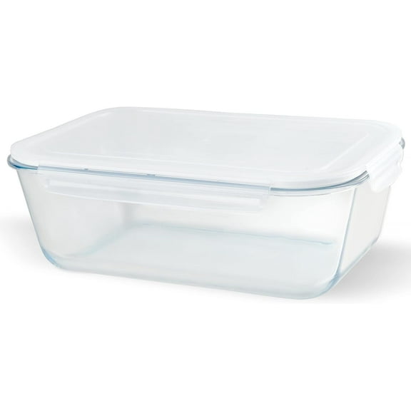 Glass Food Storage Containers  with Lids,Airtight Glass Lunch Containers,Kitchen Storage Containers,Glass Storage Containers with Lids