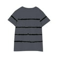 thumbnail image 4 of FRSASU Children'S Clothing Summer ,Shirts for Kids Short Sleeve Graphic T-Shirt Round Neck Crop Top for 3-14 Years Girls and Boy T-Shirt Tee Gray 3-4 Years, 4 of 5