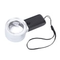 thumbnail image 3 of Loupe Portative, Verres Optiques Multifonctions Durables avec Éclairage pour Lecture Antique DIY Argent, 3 of 8