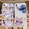 thumbnail image 2 of Funda transparente de Mickey, Minnie Mouse, Daisy, Pato Donald, Stitch para iPhone SE 2022 2020, iPhone 7, 6, 6S, 7, 8 Plus, 2 of 4