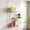 3 Tier, variant on Hanging Shelves for Wall, Living Room, Bedroom - Boho Room Decor Aesthetic - Hanging Plant Shelf Decor - Floating Shelves - Rope Shelves for Bedroom Aesthetic | Boho Decor by | Design Patented