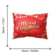 thumbnail image 3 of Funda de cojín rectangular con estampado de letras navideñas | Funda de cojín festiva roja y blanca | Cojín decorativo navideño para sofá, cama y silla, 3 of 9