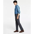thumbnail image 2 of Men's Modern-Fit TH Flex Stretch Patterned Performance Pants Grey/Blue 38x32, 2 of 6