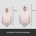 thumbnail image 4 of Logitech Signature M550 Wireless Mouse - For Small to Medium Sized Hands, 2-Year Battery, Silent Clicks, Rose, 4 of 8