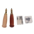 thumbnail image 2 of Perforadora de tornillos Jadeshay para cuero herramienta de perforación de tornillos endurecido, 2 of 14