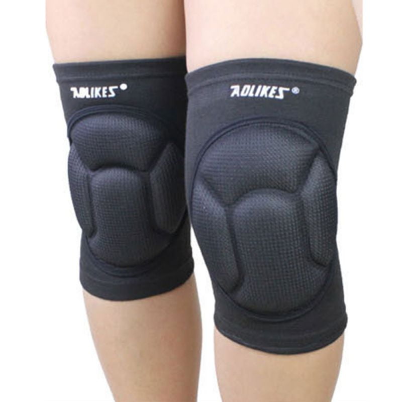 Sports Knee Pads Pair Protective Gear Thickening Cycling Football Volleyball 