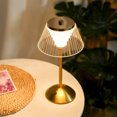 thumbnail image 3 of LED Crystal Table Lamp Bedroom Study Room Rechargeable Night Lamp, 3 of 8
