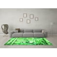thumbnail image 3 of Ahgly Company Indoor Rectangle Oriental Green Industrial Area Rugs, 5' x 7', 3 of 4