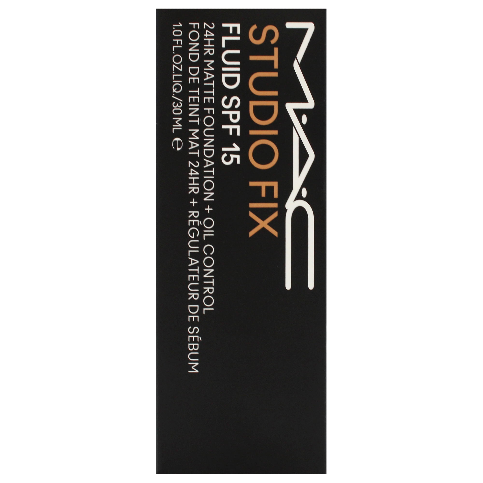 MAC Studio Fix Fluid SPF 15 24Hr Matte Foundation Plus Oil Control - NW30 , 1 oz Foundation