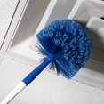 thumbnail image 4 of SPARTA Flo-Pac Rounded Duster Cleaning Duster with Electrostatically Charged Bristles for Catering, Buffets, Restaurants, Stainless Steel, 9 X 7 X 7 Inches, Blue, (Pack of 12), 4 of 10