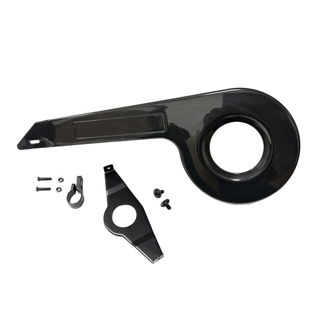 Reparación de protección de bielas de rueda Fácil de instalar Protector de cadena de bicicleta de repuesto fija Zulema cubierta de cadena de bicicleta