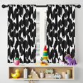 thumbnail image 5 of Blackout Kids Curtains,Spooky Halloween Pattern Childrens Insulated Curtains Set Of 2,Bedroom Essentials,Toddler Room Decor 42"x54", 5 of 5