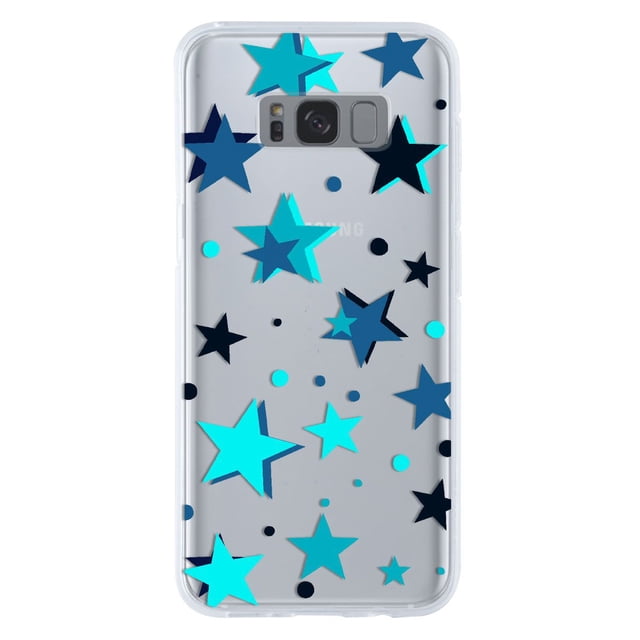 Funda para Galaxy S8 InstaCase Estrellas Azules Uso rudo Protector anticaídas