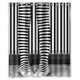 thumbnail image 1 of ABPHQTO Rayas horizontales en blanco y negro Cortina de ducha Cortina de ducha impermeable 150x180 cm, 1 of 2