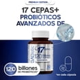 thumbnail image 2 of Suplemento Alimenticio 120 Billones 17 Cepas Premium 30 Cápsulas MEGABIOTIC 120 Billones 17 Cepas Premium Edition, 2 of 6