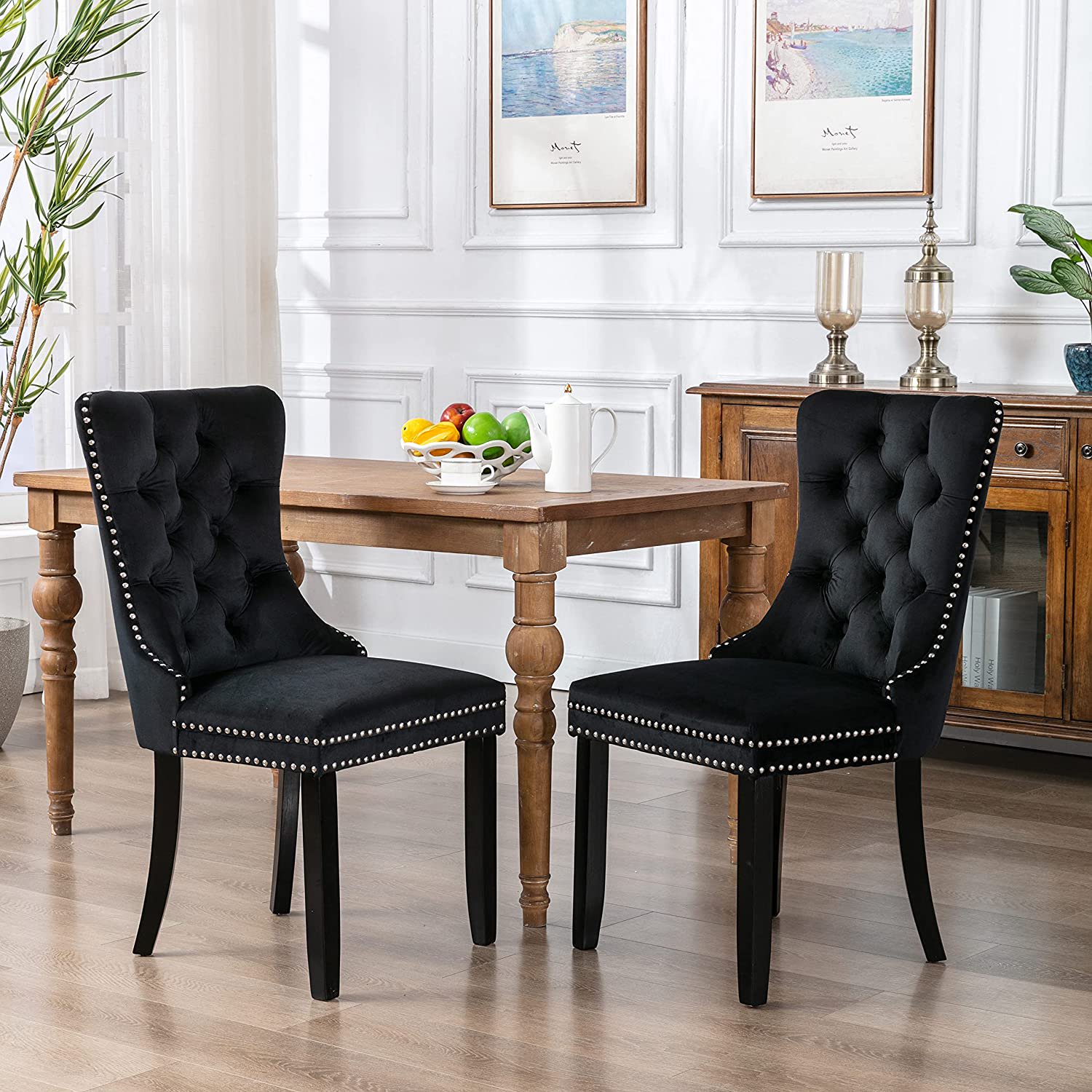 Dining Room Chairs With Nailhead Trim