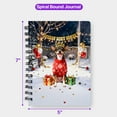 thumbnail image 5 of Happy New Year 2026 Rat Terrier Holiday Balloons Party Snow Spiral Bound Journal Ratty Dog Lover 5x7in Spiral Notebook - 13018, 5 of 5