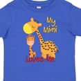 thumbnail image 4 of Inktastic My Mimi Loves Me Giraffe Boys or Girls Toddler T-Shirt, 4 of 5