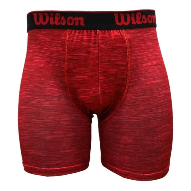 Bóxer Wilson para Hombre, Estampado Rojo Talla EG Rojo Talla EG