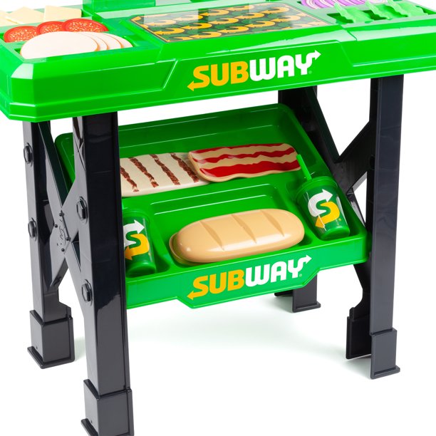 World Tech Toys Subway Sandwich Artist 53 Piece Playset, Kids