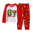 thumbnail image 4 of SgJHXb Ensemble de Pyjamas Numériques Deux Pièces pour Garçons, Haut à Manches Longues et Col Rond, Pantalon Long, Ensemble de Pyjamas pour Garçons, Tailles 6-7 Ans, 4 of 4