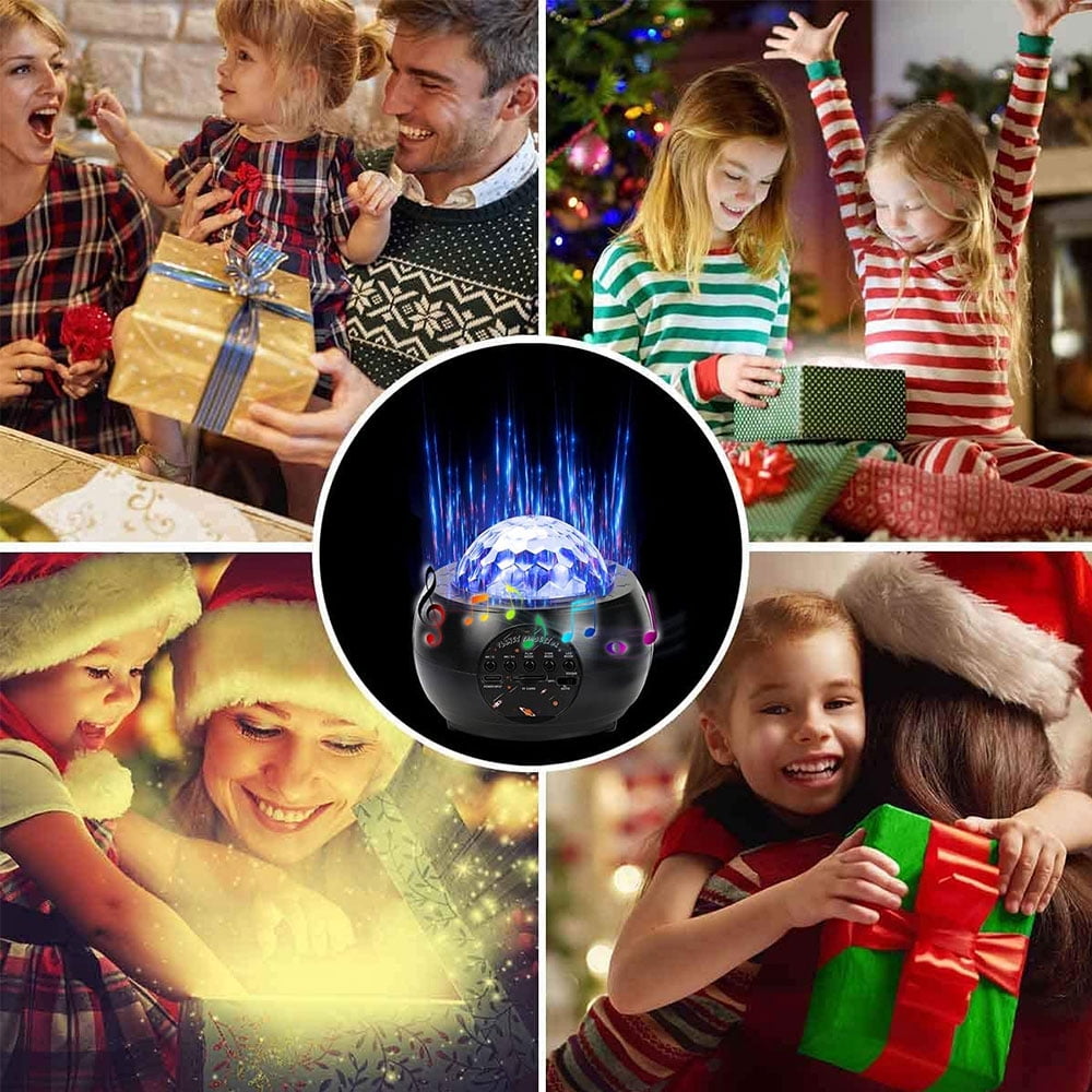 POINTERTECK LED Galaxy Starry Night Light Projector Star Sky Party Baby Kids Room Lamp Decor