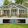 thumbnail image 5 of Colorful Design Happy Last Day School Banner Decorative Easy Setup for School Celebration Graduation Party Indoor Decoration, 5 of 8