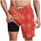 thumbnail image 1 of Pantalones Cortos para Hombre Cintura Elástica con Bolsillos, Forro de Impresión de Moda Casual para la Playa, Al Aire Libre Y el Uso Diario, 1 of 6