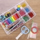 thumbnail image 5 of Dinheiro Caja organizadora de plástico transparente con 24 rejillas, contenedor de almacenamiento artesanal, joyero para cuentas, arte, manualidades, joyería, 19*13*3,6 cm, 5 of 6