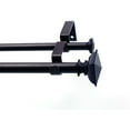 thumbnail image 2 of 5/8-inch Diameter Square Telescoping Double Window Treatment Curtain Rod New, 2 of 2