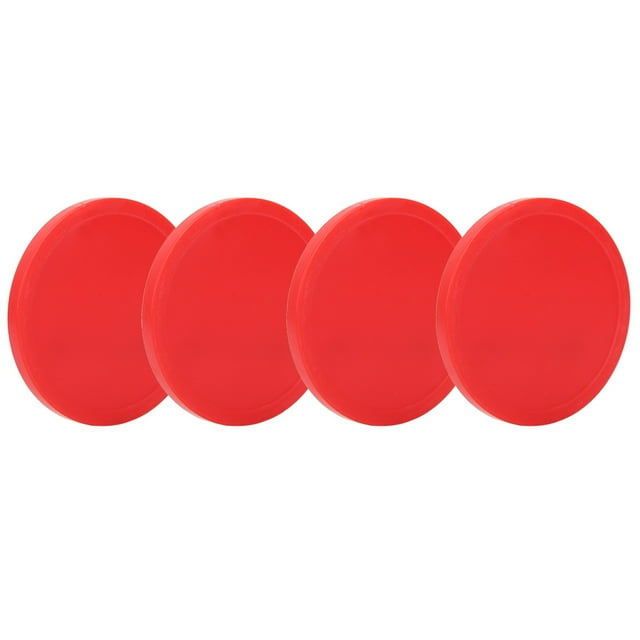 Palets de Hockey, Palets de Hockey Résistants à l'Usure Rouges S/ML, pour Tables de Jeux Jeux de Hockey pour Salle de Jeux