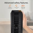 thumbnail image 3 of Vornado RISE 12H Small Room Tower Heater, Black, 3 of 5