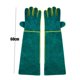 thumbnail image 2 of Guantes de trabajo de piel de vaca, guantes de protección resistentes a mordeduras, Control de manipulación de animales, 60cm, 2 of 5