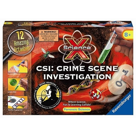 Ravensburger Science X Kit, CSI: Crime Scene Investigation