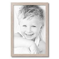 ArtToFrames 16x24 Inch Contrast White Picture Frame, This White Wood Poster Frame is Great for Your Art or Photos, Comes with 060 Plexi Glass (4931)