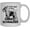 White Coffee Mug 11oz, variant on Giant Schnauzer Dog Coffee Mug, Ceramic Mug Design 15 oz