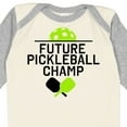 thumbnail image 4 of Inktastic Future Pickleball Champ Boys or Girls Long Sleeve Baby Bodysuit, 4 of 5