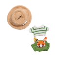 thumbnail image 3 of Pantalones en miniatura para muñecas,Ropa para muñecos de peluche de 15 cm,sombrero,figura,pantalones,Trajes de suéter para muñecos de juguete,animal de peluche suave,Accesorios de juguete, 3 of 6