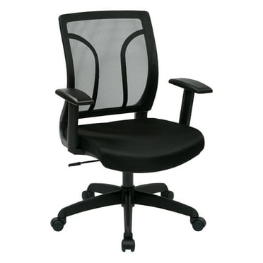 Office Star Products Screen Back Chair with Mesh Seat