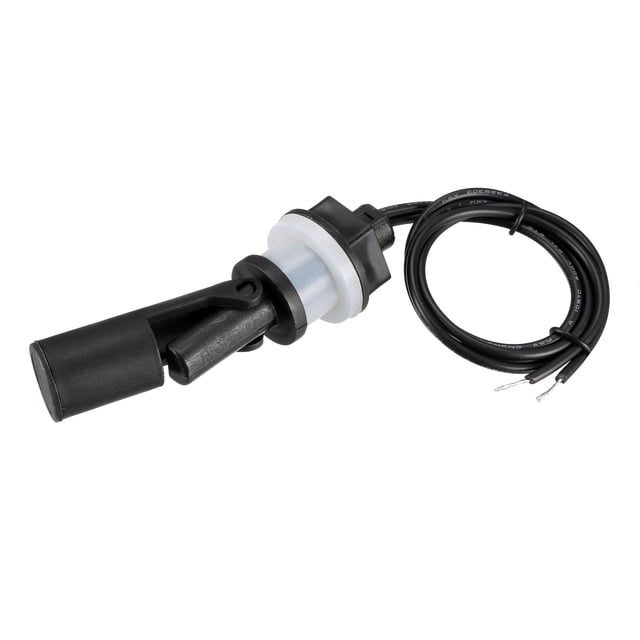 Interruptor de flotador líquido horizontal montado lateralmente Sensor de nivel de agua de 85 mm para tanque de acuario