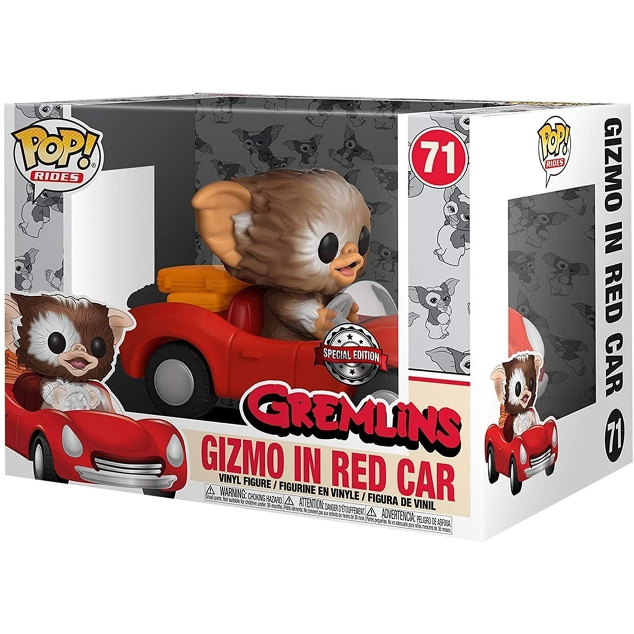 ファンコPOP　ギズモ イン カー Funko POP Rides Gremlins Gizmo Exclusive Vinyl Figure