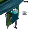 thumbnail image 3 of Hamaca ENO DoubleNest - Hamaca liviana, portátil, para 1 a 2 personas - para acampar, caminar, hacer mochileros, viajar, un festival o la playa - Aqua/Zafiro/Ámbar, 3 of 5