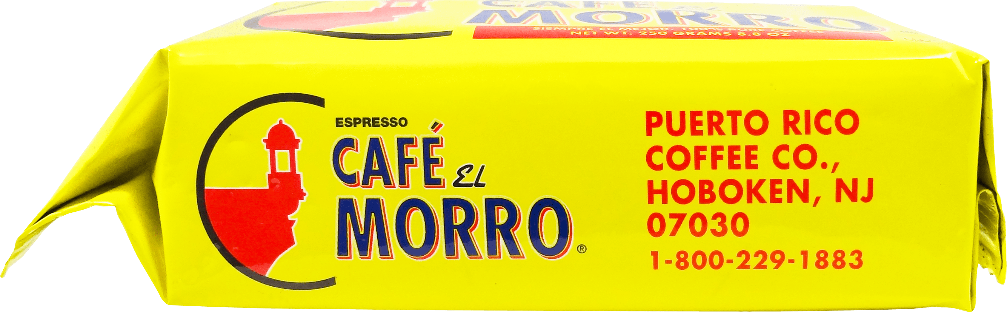 Cafe El Morro Espresso Dark Roast Caffeinated Ground Coffee, 8.8 oz