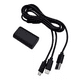 thumbnail image 1 of Kit Carga Y Juega Virtual Zone para Control Xbox Series X/S y One S/X 2800mAh Negro 1.9 mts, 1 of 4