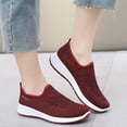 thumbnail image 7 of CHICVOMEY Women's Slip-On Walking Shoes Breathable Mesh Sneakers with Non-Slip Cushioned Sole for Travel Work Running Women's Athletic Shoes, 7 of 7